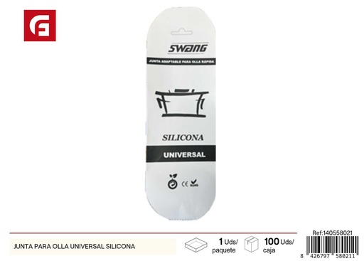 [140558021] Junta para olla universal de silicona - Accesorio de cocina