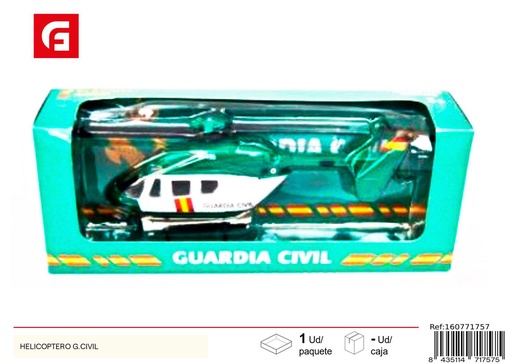 [160771757] Helicóptero juguete de la Guardia Civil - Juguete para niños