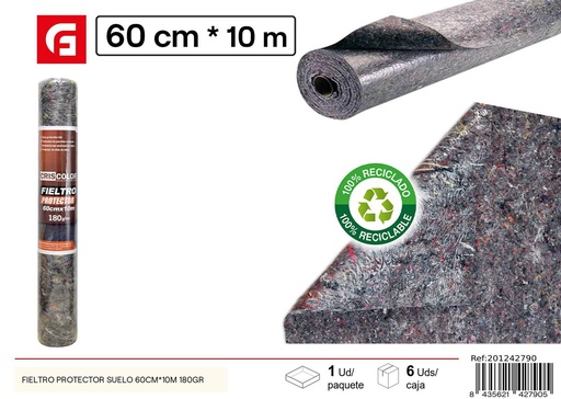 [201242790] Fieltro protector suelo 60x10 m 180 g - Productos de protección