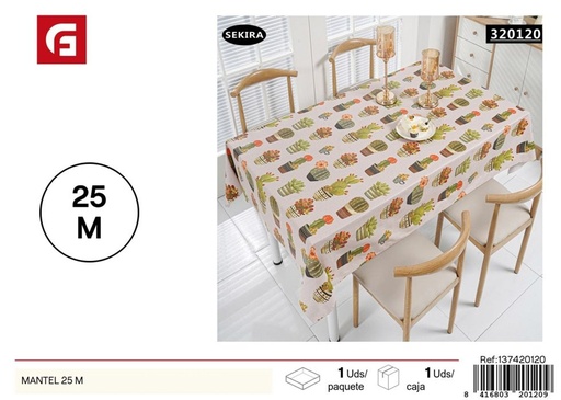 [137420120] Mantel con diseño normal 25m - Textiles para el hogar