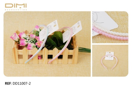 [8435560291506] Diadema de niñas coloridas - Pack de 12 unidades