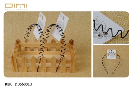 [8435693832737] Diadema ondulada - Pack de 12 unidades
