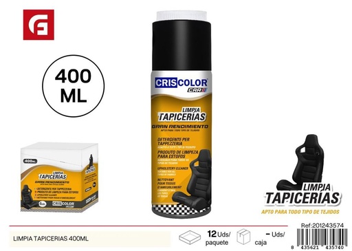 [201243574] Limpia tapicerías 400 ml - Accesorios de limpieza