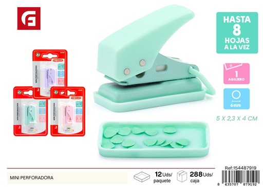 [154487919] Mini perforadora portátil - Papelería y accesorios de oficina