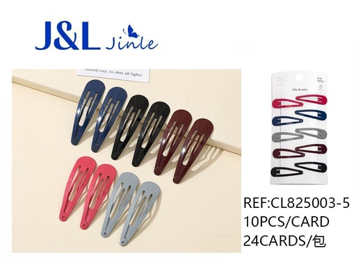 [8445801311863] Pack de 10 ranas 5 cm surtidas 24/u CL825003-5 - Accesorios para el cabello y pinzas