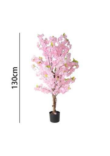 [631448ROSA CLARO] Árbol de cerezo artificial 120 cm - Plantas decorativas