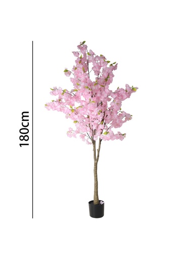 [631450ROSA CLARO] Árbol de cerezo artificial 180 cm - Plantas decorativas