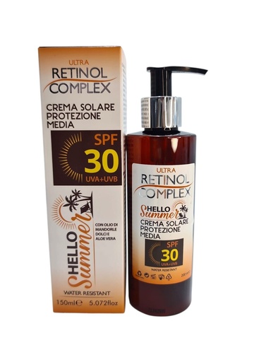 [8057190170800] Crema solar Retinol Complex SPF30 150ml - Protección solar y cuidado de la piel