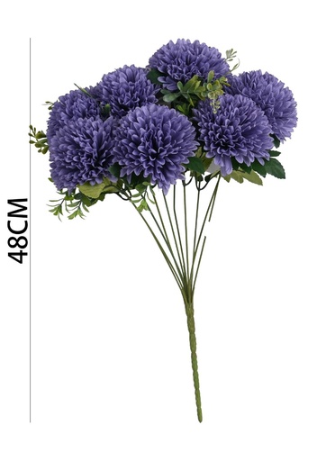[6101088青紫色] Arreglo floral artificial - 6101088 color azul-violeta (8435588806133) - Ramos de flores
