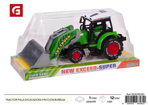 [160696581] Tractor pala excavadora fricción burbuja - Juguetes de vehículos