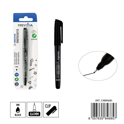 [0235637] Marcador para CD punta S 0.4 mm negro - Instrumentos de escritura y marcadores