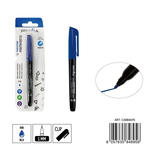 [0235647] Marcador para CD punta M 1 mm azul - Instrumentos de escritura y marcadores