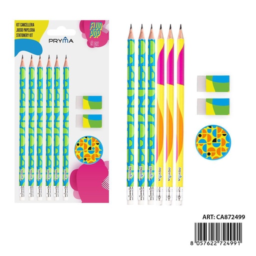 [0239723] Juego de papelería 9 piezas - Artículos de papelería y escritorio