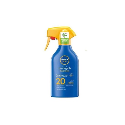 [4005900908674] Leche spray solar Nivea F20 270ML - Productos de cuidado solar