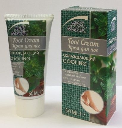 [3800708280080] Crema pies menta 50ML M.Magic - Productos de cuidado de pies