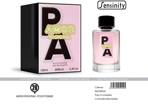 [EM020] Perfume Amor Pasional para mujer - Fragancias