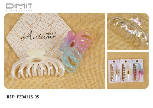 [8435693874607] Pinza de pelo 11CM 12/U PZ04115-05 - Accesorios para el cabello