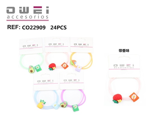 [8428947229094] Coletero/pulsera de silicona 24 unidades - Accesorios para el cabello y gomas