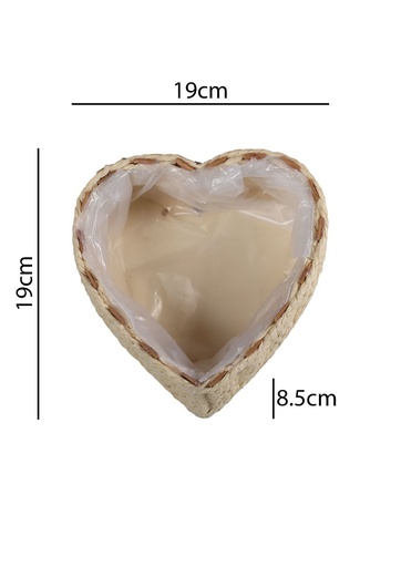 [HC08-P] Macetero de madera trenzada HC08-P - Maceta decorativa de madera