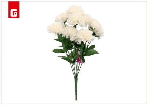 [200973936] Ramo de clavel de 10 cabezas - Flores artificiales y decoración