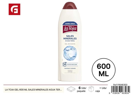 [111646303] La Toja gel aloe vera 600 ml - Cuidado personal con minerales