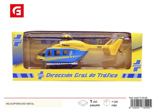 [160773549] Juguete helicóptero de metal - Juguetes y aviones