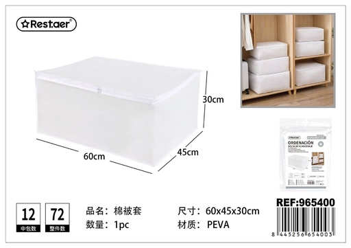 [965400] Bolsa de almacenaje PEVA 60x45x30 cm - Accesorios del hogar