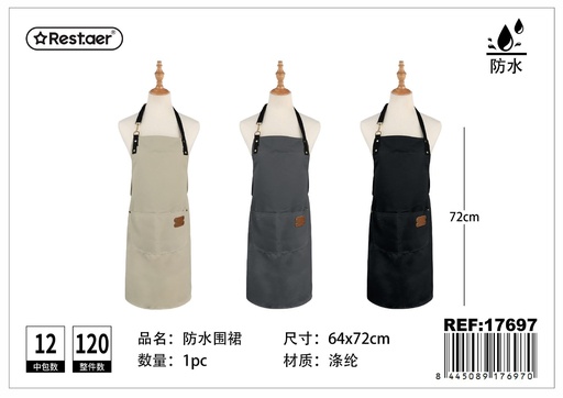 [17697] Delantal impermeable 64*72cm - Textiles para el hogar y delantales