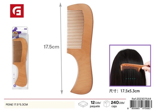[202307544] Peine para el cabello - 17.5 x 5.3 cm