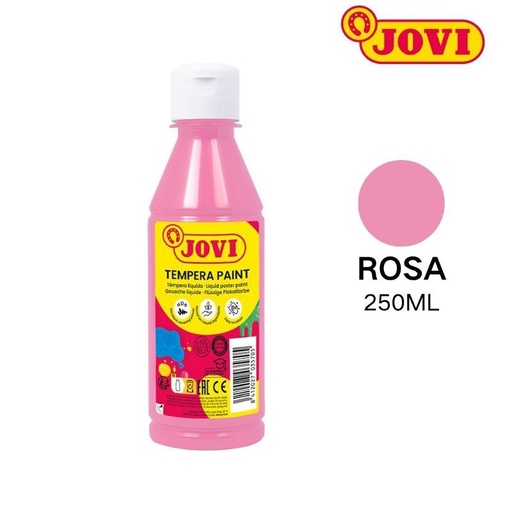 [A002674] Pintura tempera Jovi 250ml rosa - Material de manualidades y arte