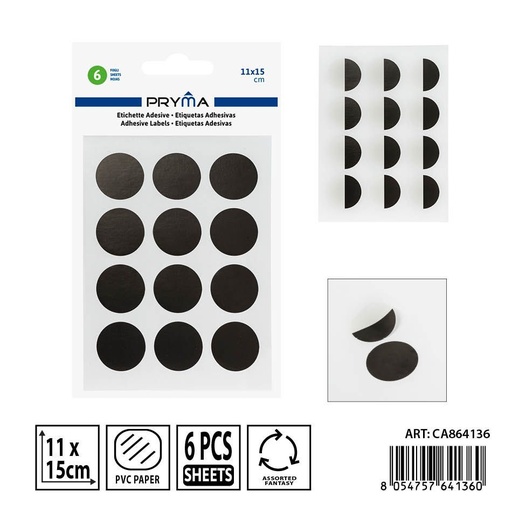[0237584] Etiqueta adhesiva 6FF 11x15 cm - Adhesivos para papelería