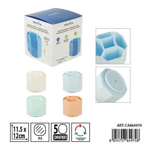 [0238940] Portalápices multiusos 11.5x12 cm - Organizadores de escritorio
