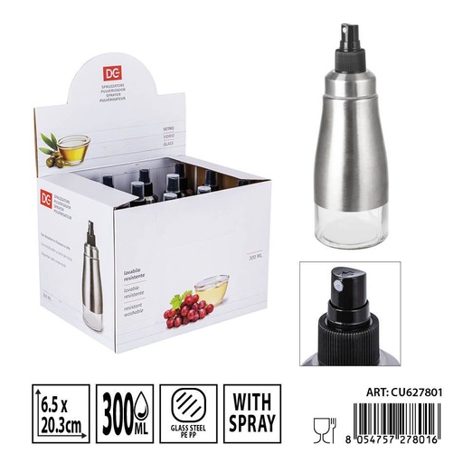 [0236290] Pulverizador de aceite/vinagre 300ml - Utensilios de cocina