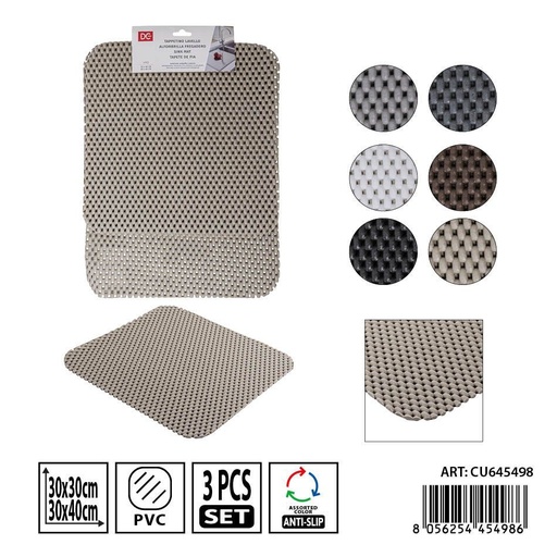 [0240162] Set de 3 alfombrillas para fregadero 30x30/30x40 cm - Accesorios de cocina