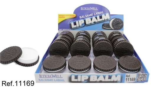 [8435433230779] Bálsamo labial Galleta 24 unidades - Cuidado de labios y cosméticos