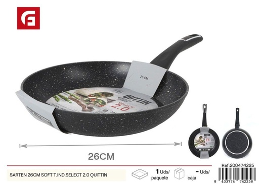 [200474225]  Sartén de 26 cm Soft T.Ind.Select Quittin - Utensilios de cocina
