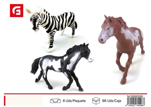 [189880096] 3 figuras de animales salvajes de 5 pulgadas - Juguetes y animales