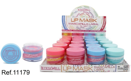 [8435433230892] Mascarilla labial bicolor 20/U - Hidratación y protección labial