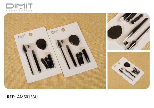 [8435693880134] Juego de accesorios de maquillaje 12/U AM60133U - Utensilios de belleza