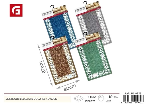 [131718972] Alfombra multiusos belga estándar 40x67 cm - Textiles para el hogar