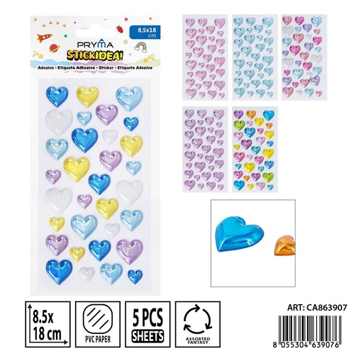 [0237411] Etiqueta adhesiva 8.5X18CM - Material de papelería