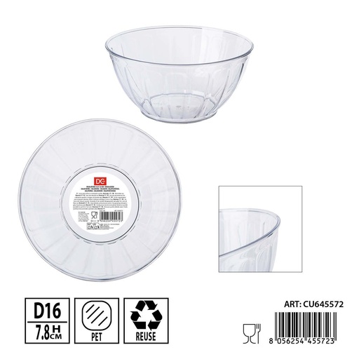 [0240246] Ensaladera de plástico 16x7.8 cm - Utensilios de cocina