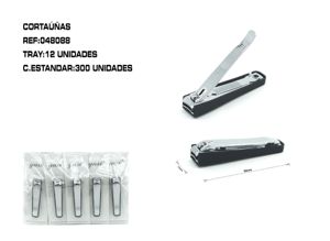 [048088] Cortauñas T/G con blister 300/u - Accesorios de uñas