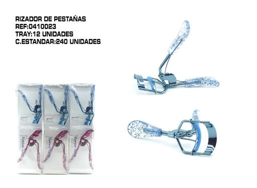 [0410023] Rizador de pestañas 12/u - Accesorios de belleza