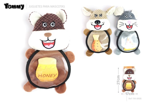 [YM8908] Peluche de mascota 27x17 cm - Accesorios para mascotas