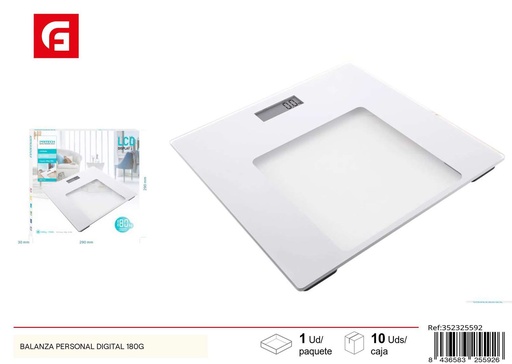 [352325592] Balanza personal digital 180G PBP-7 - Accesorios de baño