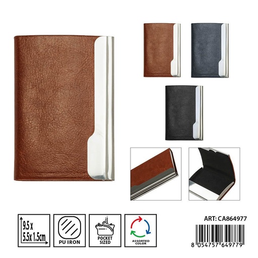 [0238943] Tarjetero 9.5x5.5x1.5 cm - Pequeños accesorios