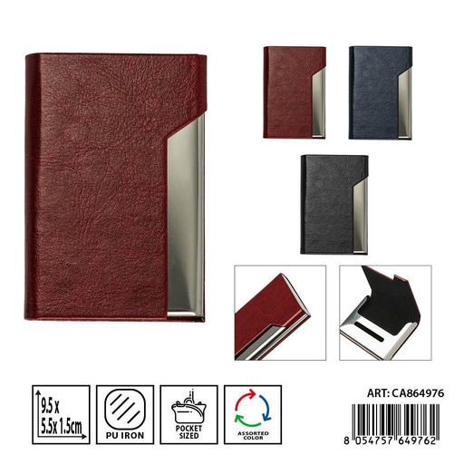 [0238942] Tarjetero 9.5x5.5x1.5 cm - Accesorios de oficina y organización