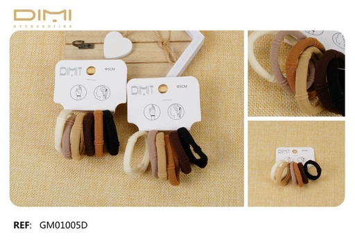 [8435452580404] Gomas 5cm 24 u - Accesorios variados para el cabello