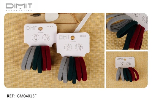 [8435693872771] Gomas 5.5cm 24 u - Accesorios prácticos para el cabello